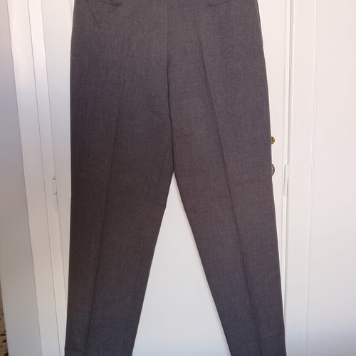 Oscar Fashion Design men's suit pants gray, like new, size L-XL