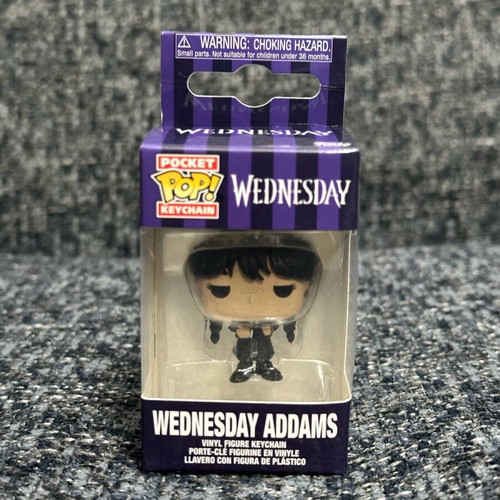 Pocket Funko Pop Vinyl Figure Wednesday Addams brand new