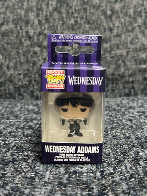 Pocket Funko Pop Vinyl Figure Wednesday Addams brand new