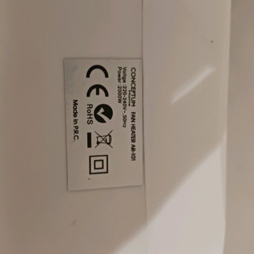 Fan heater like new
