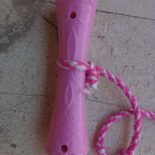 Children's rhythmic skipping rope 1.80m used, pink