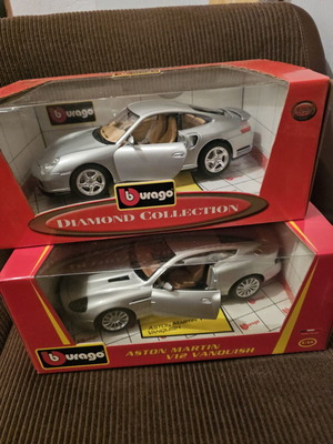 Collectible model cars and motorcycles new, various brands