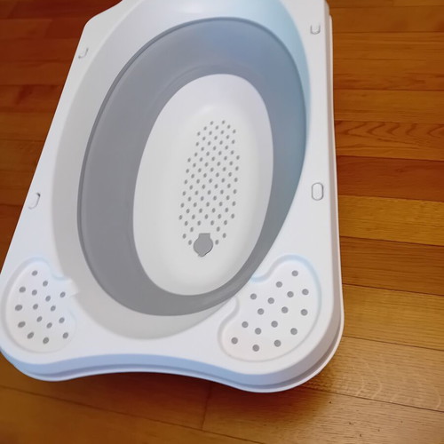 Cangaroo Maui Grey Foldable Baby Bath tub like new