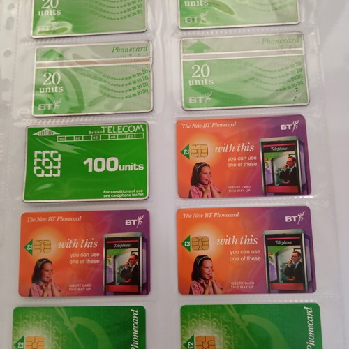 International phone card collection used, 52 cards from 90s-00s