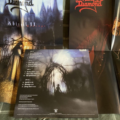King Diamond Abigail 2LP amber vinyl