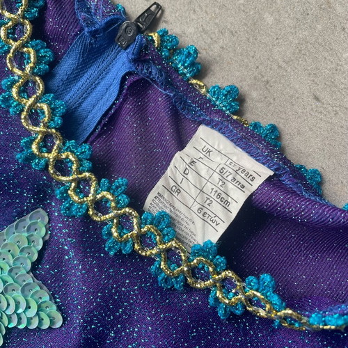Queen of the Night costume like new for girl 5-7 years old