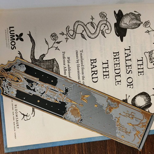 Fantasy Castle bookmark set new, 3D printed