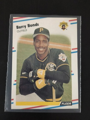 1988 Fleer Barry Bonds baseball card like new