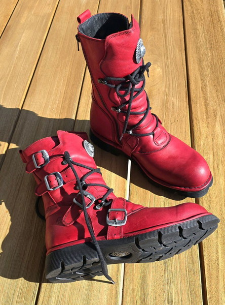 New Rock new leather boots, 44