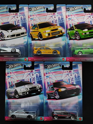 Hot Wheels - '90s Street Scene Series (2025) - Ολοκληρωμένο Σετ