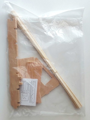 DeAgostini San Giovanni Battista wooden parts, Issue 4 model ship