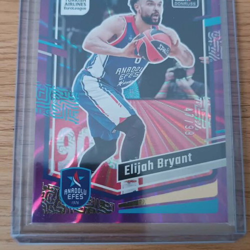 Elijah Bryant Efes Donruss EuroLeague card
