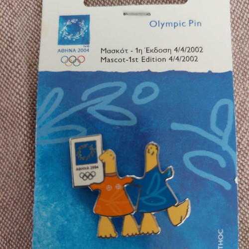 Olympic Games Athens 2004 Pins set of 5 new, collectible