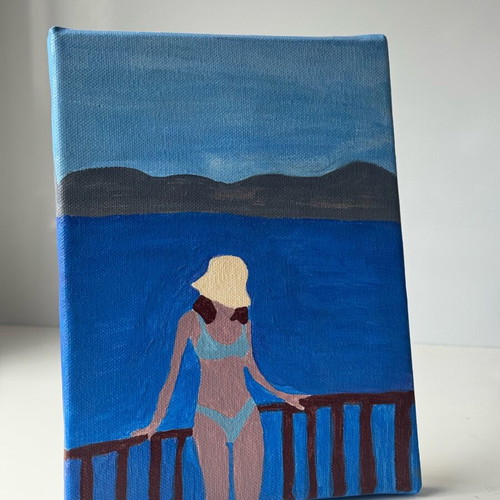 Illustration art handmade like new