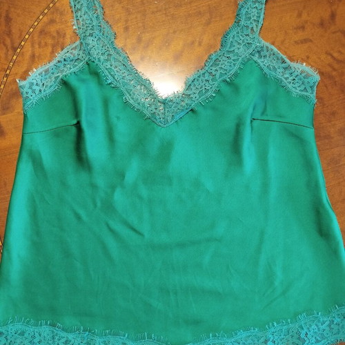Green blouse size M, like new