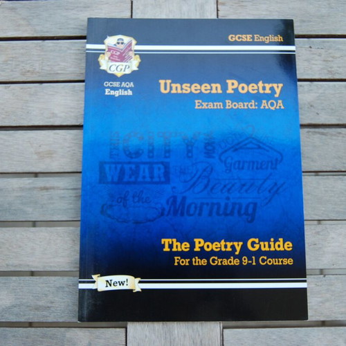 Unseen Poetry Exam Board AQA book new
