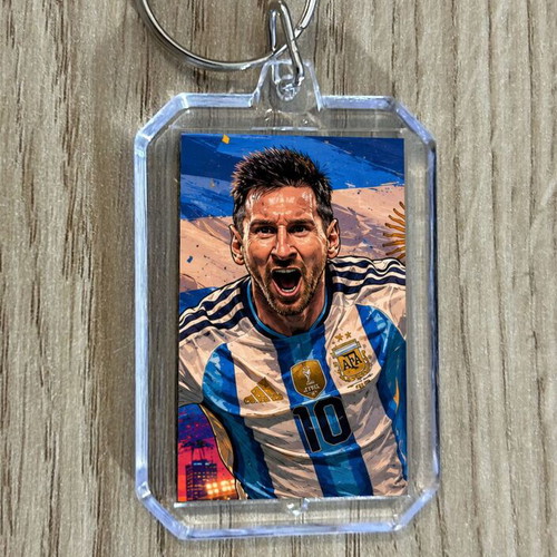 Acrylic Keychain Inspired by Lionel Messi 2026 World Cup Moments new