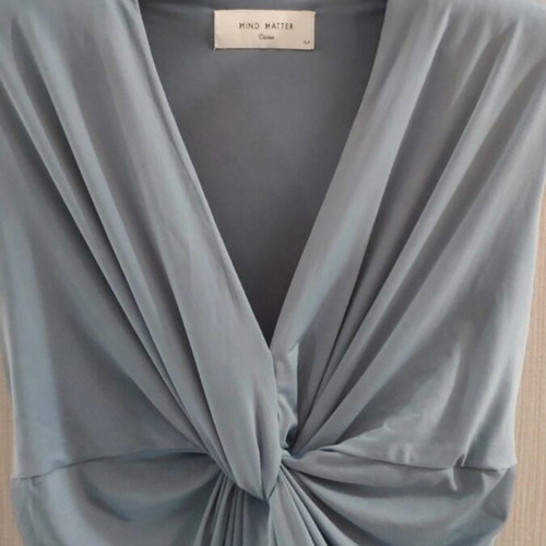 Millie Mind Matter maxi jersey dress with chest knot