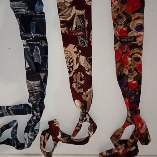 Vintage ties, set of 4