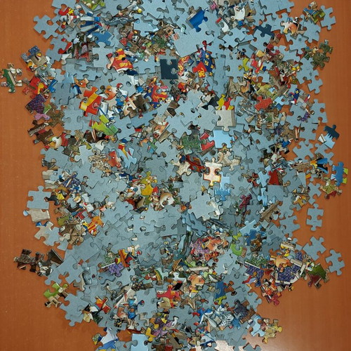 Heye Bunny Battles 1000-piece puzzle