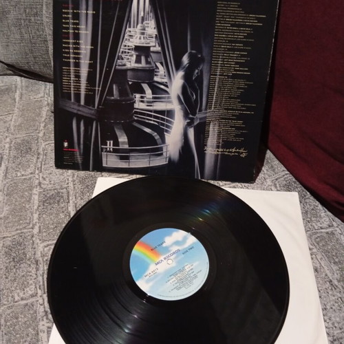Blue Tears vinyl record like new, 1990 rock album