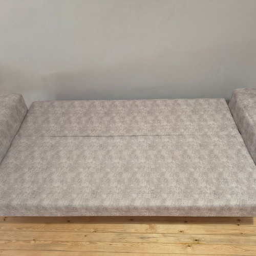 Three-seater sofa bed with storage, lightly used