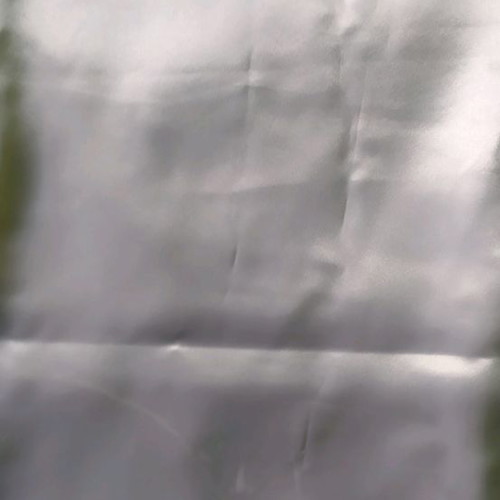 Vintage crepe fabric yellow with red flowers 3.2 m and gift white satin