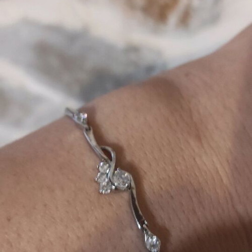 Silver 925 bracelet with phenites like new, made in Greece