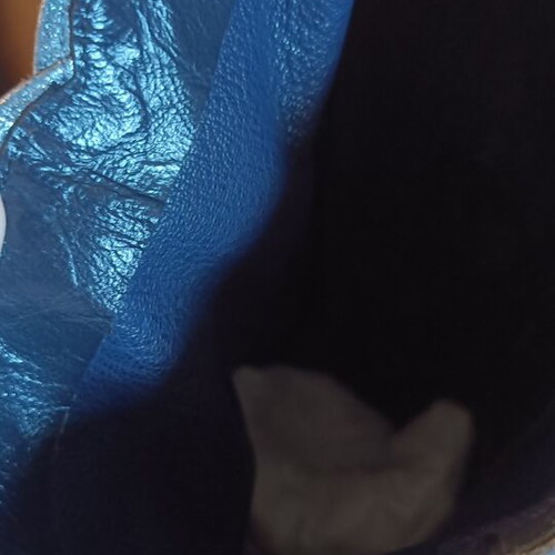 Tara Jarmon Blue Suede Ankle Boots like new, size 37