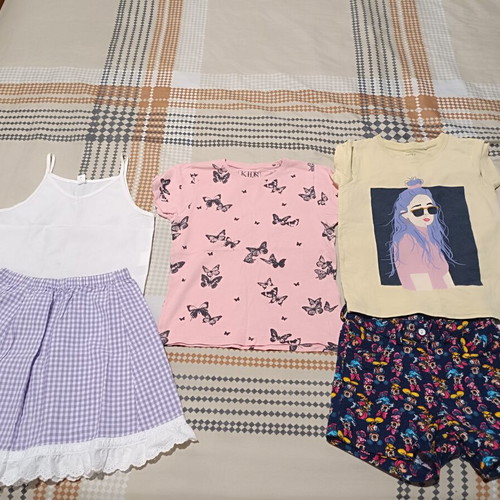 Children's clothing bundle for ages 8–10 with Zara and H&M pieces