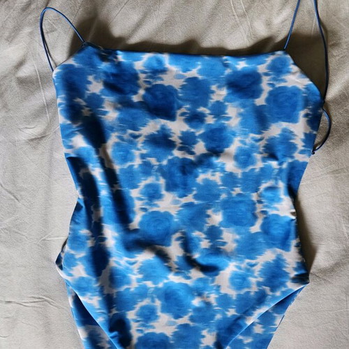 Studio 83 One-Piece Swimsuit New, Size Small, Blue Turquoise
