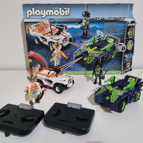 Playmobil 5088 Top Agents used with manual
