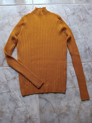Calliope women's thin sweater like new, brown, size M