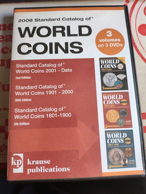 World Coins DVD set like new, 3 volumes