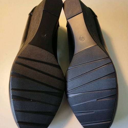 La Coquette loafers women's genuine leather new, size 40, black