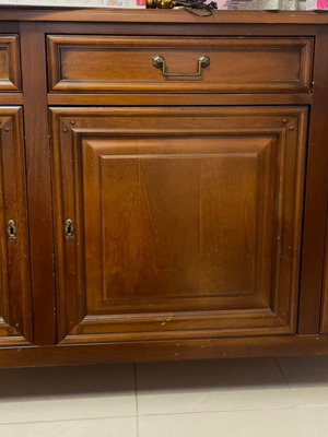 Buffet made of solid beech wood like new