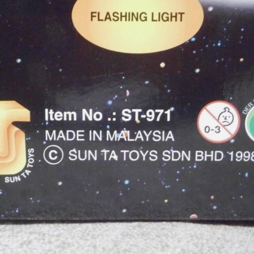 Space Blaster Electronic Gun new with box, vintage functional
