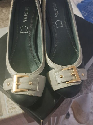 Migato grey pumps size 38