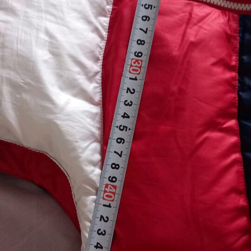 Alouette sleeveless jacket for boy 10 years like new, blue and red