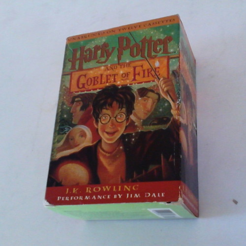 Harry Potter and the Goblet of Fire Audiobook 12 Cassettes, like new