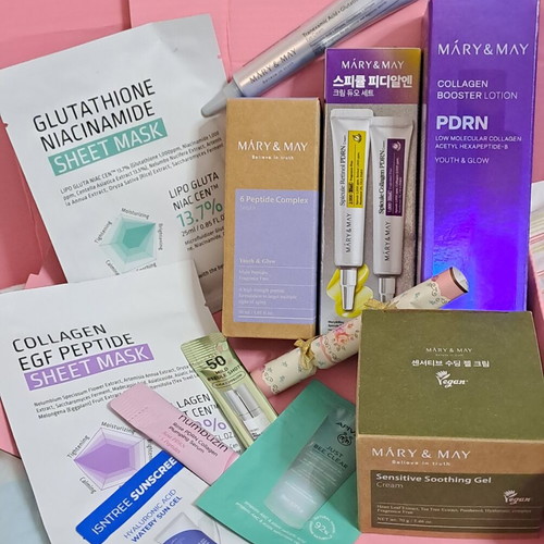 Mary&May Mega Skincare Set 6 Products New, Korean Beauty Bundle