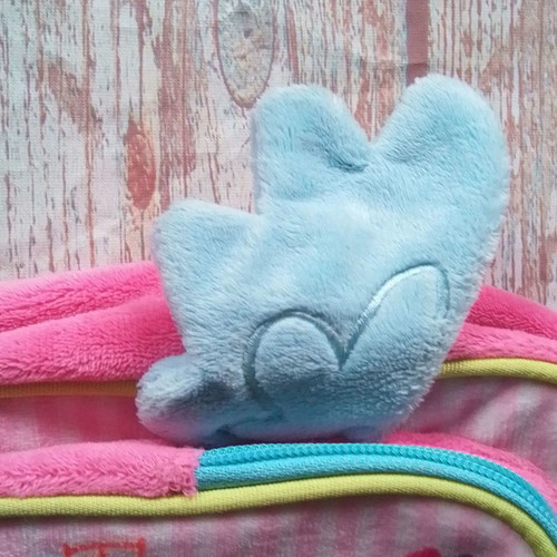 Nici children's velvet My Little Pony Rainbow Dash handbag used