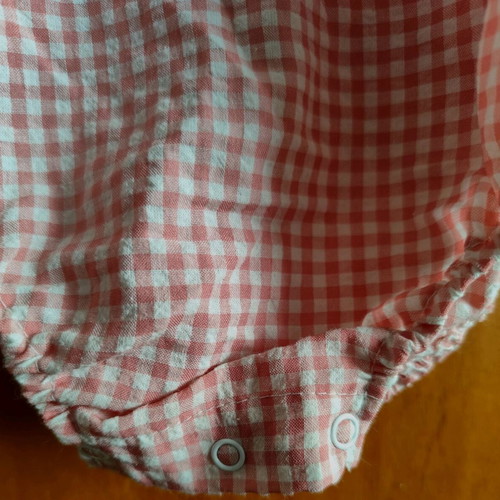Shein walking romper like new, for 2-3 years old, white and pink