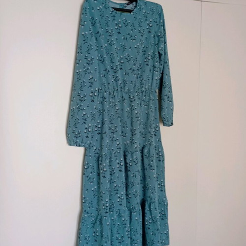Sinsay small spring floral dress like new, multicolor