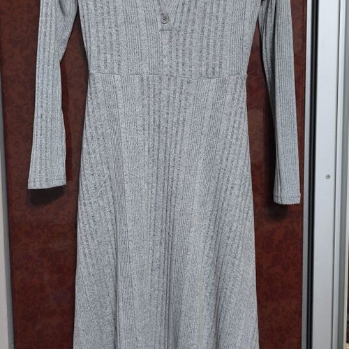 Slim long dress, size S