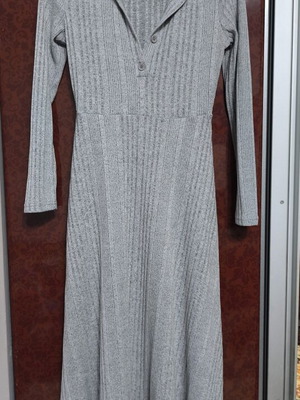 Slim long dress, size S
