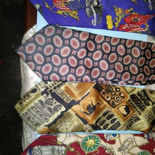 Vintage silk tie collection 31 pieces, Valentino and other brands, like new