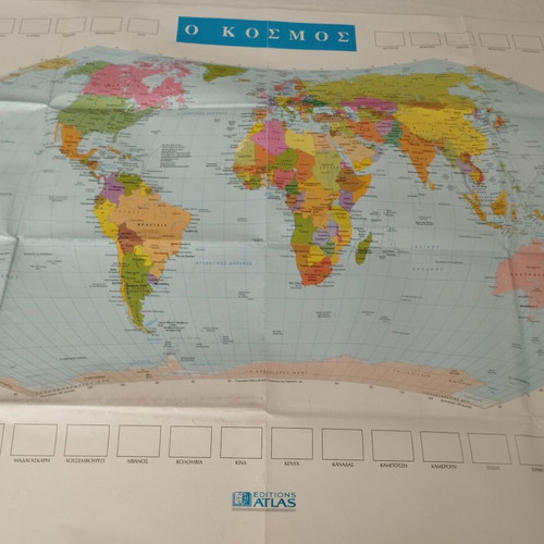 Explorer Set 6 DVD Documentaries and Large Interactive Atlas Map sealed