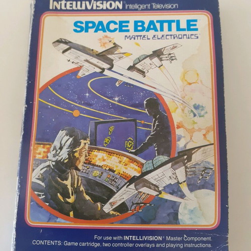 Space Battle Intellivision 1979 used