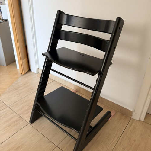 Stokke Tripp Trapp high chair, black